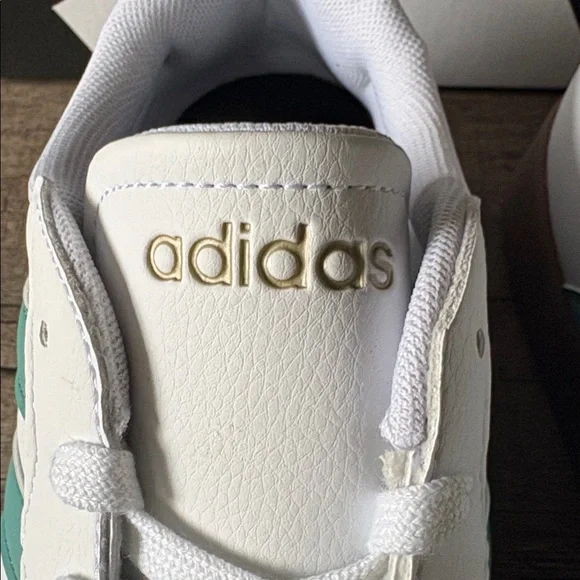 adidas White and Teal Sneakers - Picture 11 of 12